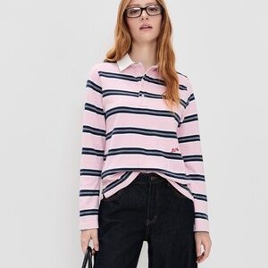 NWT DAMSON MADDER CASSIA SHRUNKEN RUGBY SHIRT